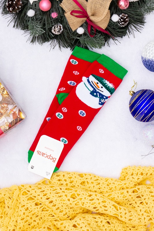 Шкарпетки жіночі "Новорічні" (зима)